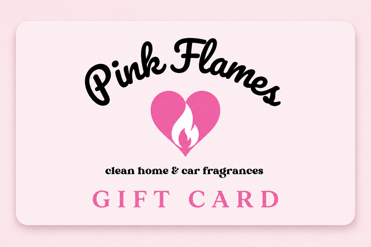 Pink Flames Gift Card