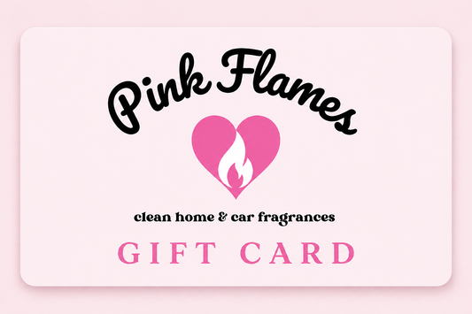 Pink Flames Gift Card