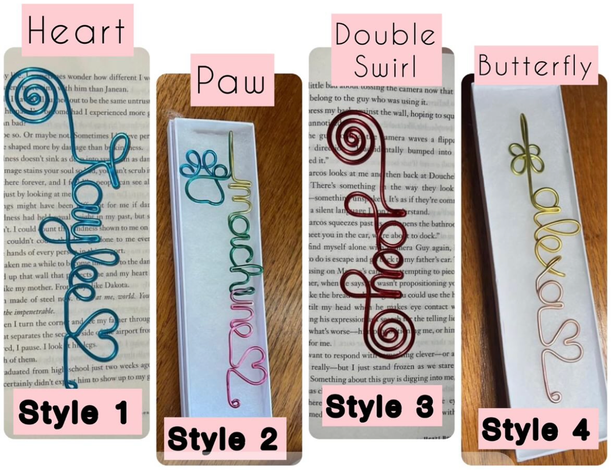 Custom Wire Bookmark